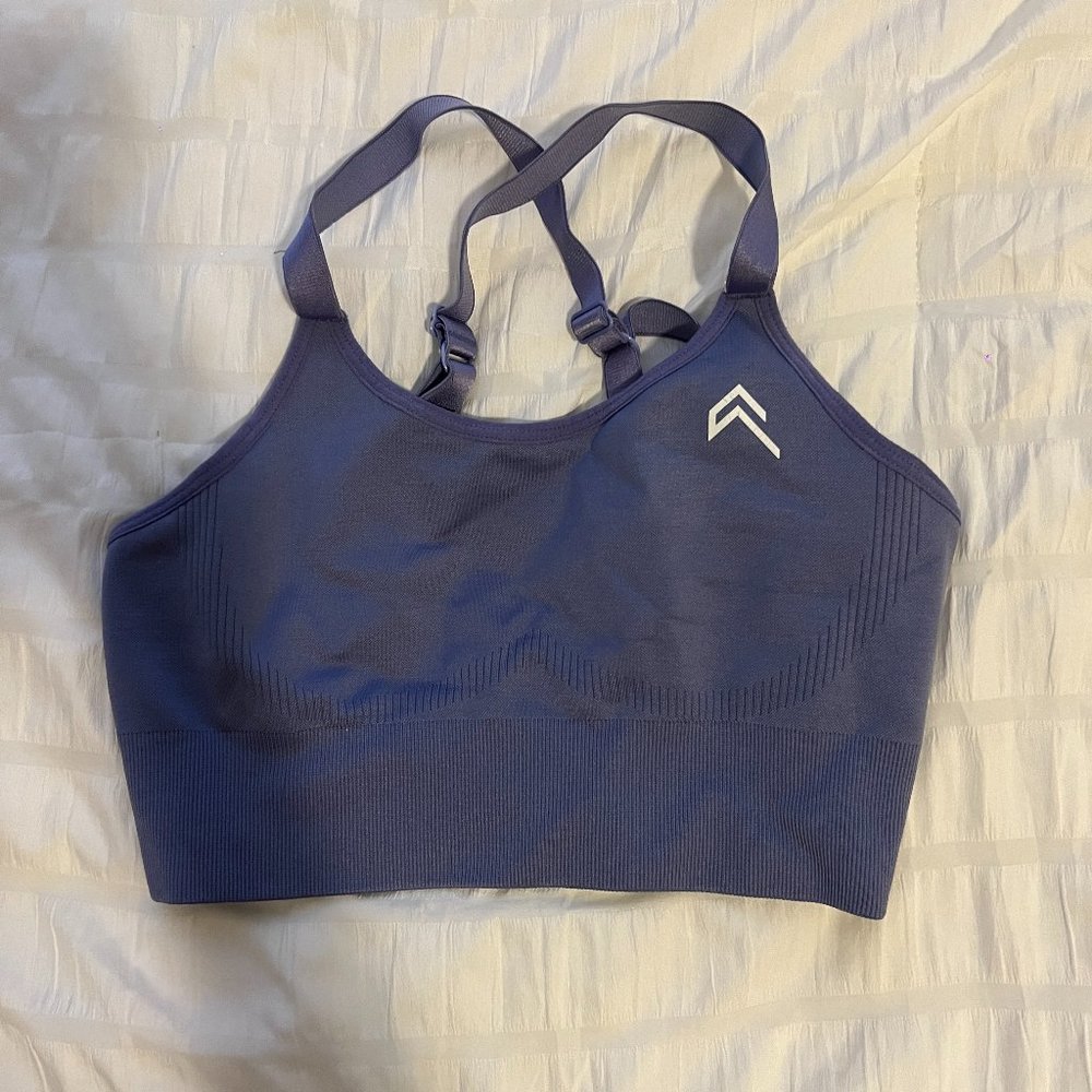 Purple Classic Seamless Sports Bra